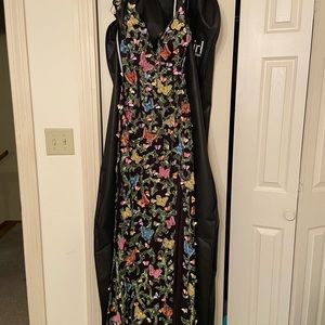 Sherri Hill butterfly prom dress. Purchased at Girly Girl.
